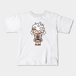 Gear 5 Unleashed: Luffy's Ultimate Power Kids T-Shirt